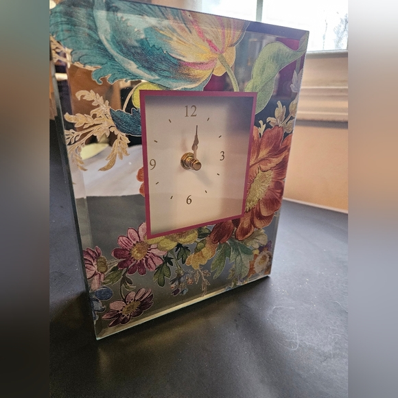 MacKenzie-Childs Other - Mackenzie Childs Flower Market Reflections Carriage Clock